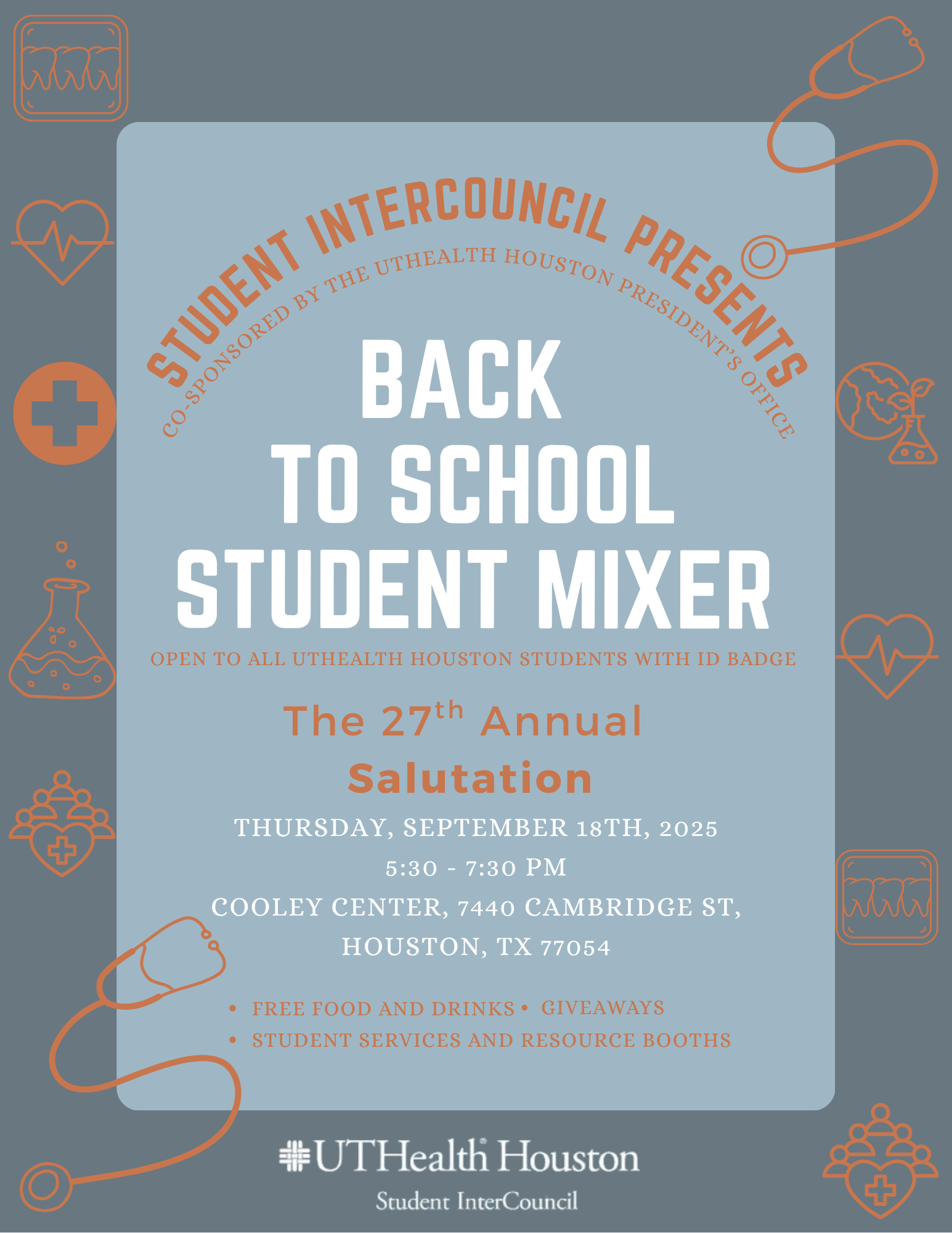 Salutation: Back to School Student Mixer!